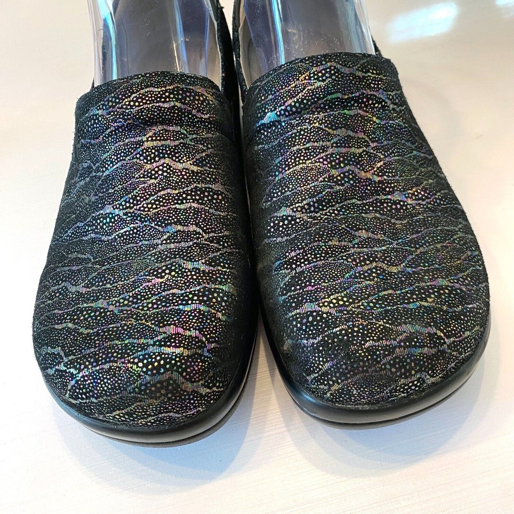 Alegria Women's Leather Dermatic Multi-Color Loafers Clogs EU Size 40 US 8.5‎ - Picture 5 of 10